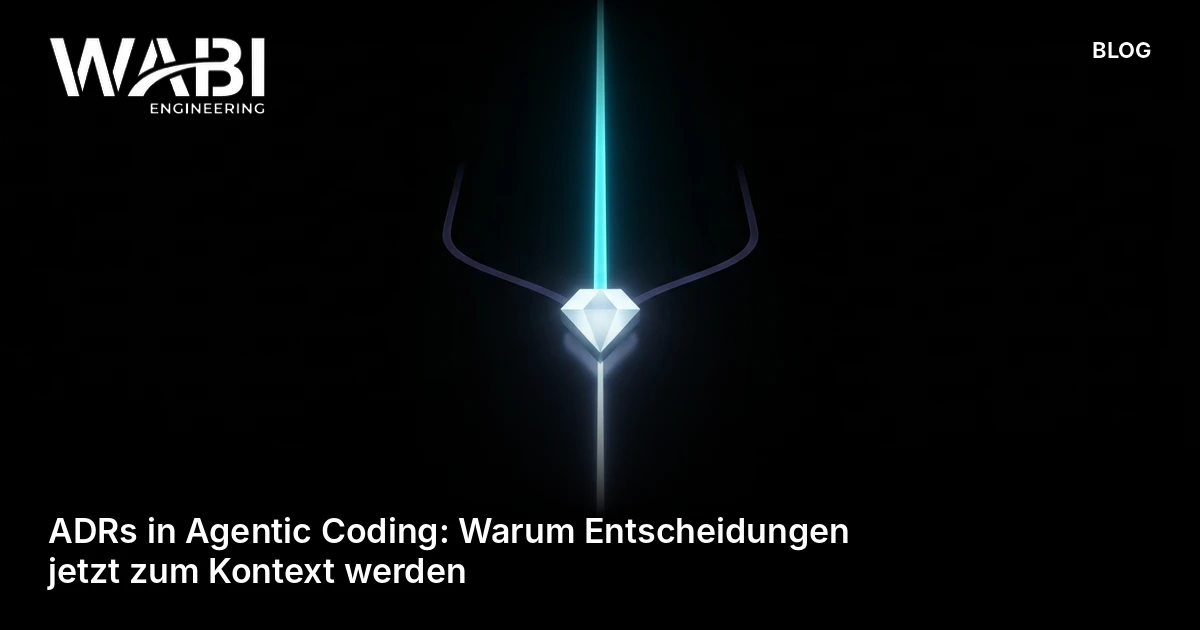 ADRs in Agentic Coding - Kontext für KI-Agenten